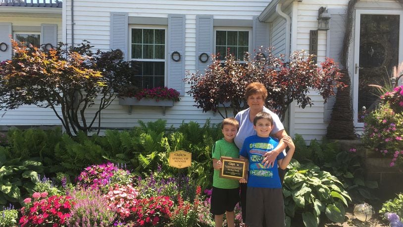 2017 Spring VIP Beautification Award winner, the Jones family on Old Salem Road. CONTRIBUTED.