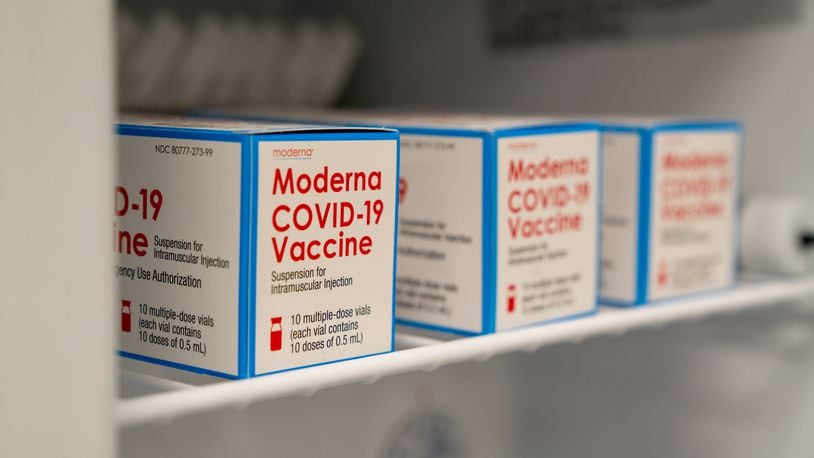 Upper Valley Medical Center in Troy received 600 doses of the Moderna coronavirus vaccine Monday morning.