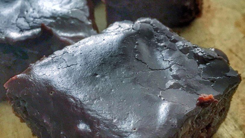 Celebrate St. Patrick’s Day with these Chocolate-Stout Brownies with Irish Guinness. CONNIE POST/STAFF
