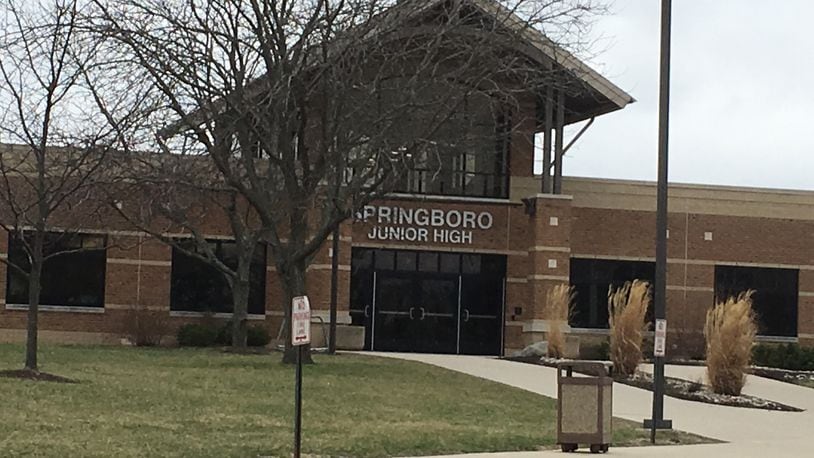 A 12-year-old convicted in a school threat case in Springboro will be permitted to begin junior high in August, provided he comply with conditions set by the district and confirmed by the judge in his court case.STAFF/LAWRENCE BUDD