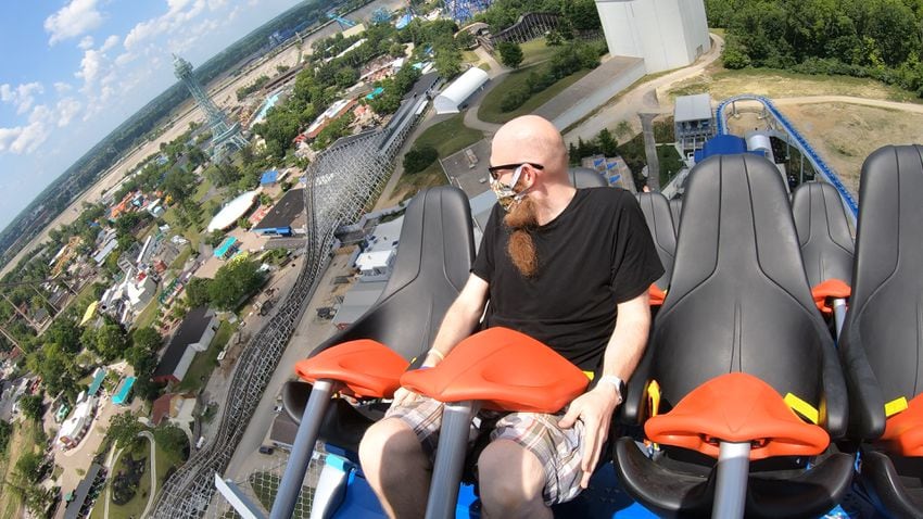 PHOTOS: The big reward after roller coaster enthusiast’s 190-pound weight loss journal