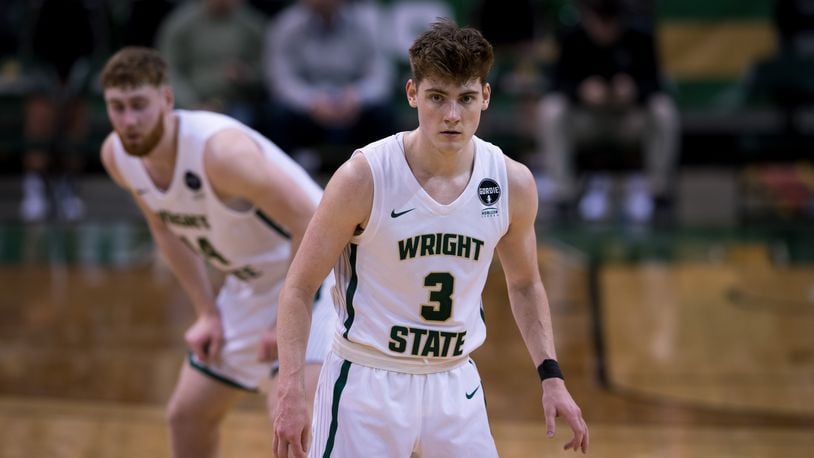 Wright State's Alex Huibregtse (3) is expected to begin the season in the starting lineup for the Raiders. Wright State Athletics photo