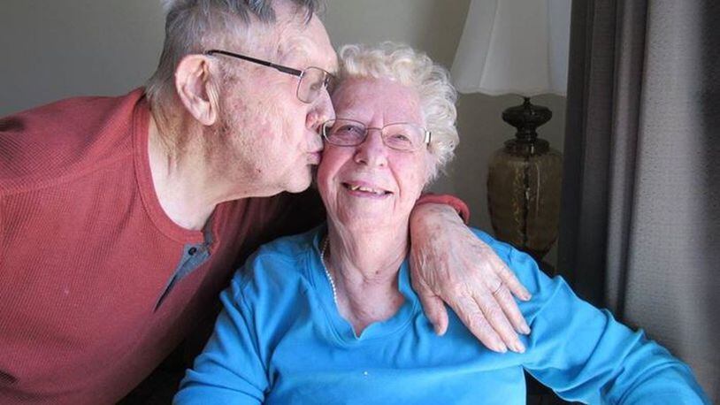 Arthur Lochtefeld, 93, and Irene Lochtefeld, 91, of Coldwater are getting ready to celebrate their 70th wedding anniversary on June 10.