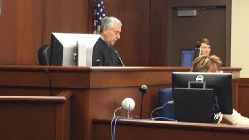 Montgomery County Juvenile Court Judge Anthony Capizzi has been hearing the case involving Kylen Gregory, who faces two counts of murder for the September 2016 fatal shooting of Ronnie Bowers. Capizzi transferred to the case to adult court. NICK BLIZZARD/STAFF