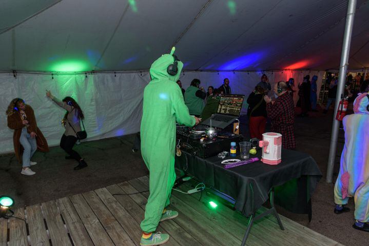 PHOTOS: Did we spot you at Dayton’s Silent Disco Pajama Party at Yellow Cab Tavern?