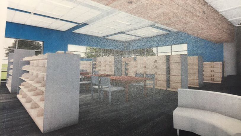 Plans for the expansion of the West Carrollton branch of the Dayton Metro Library call for the site to expand by 5,000 square feet. CONTRIBUTED