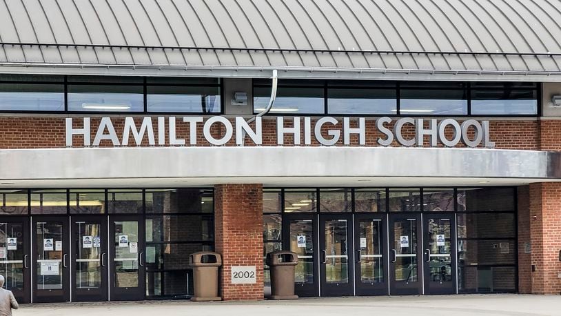 Hamilton High School. 
Hamilton City School District. NICK GRAHAM / STAFF