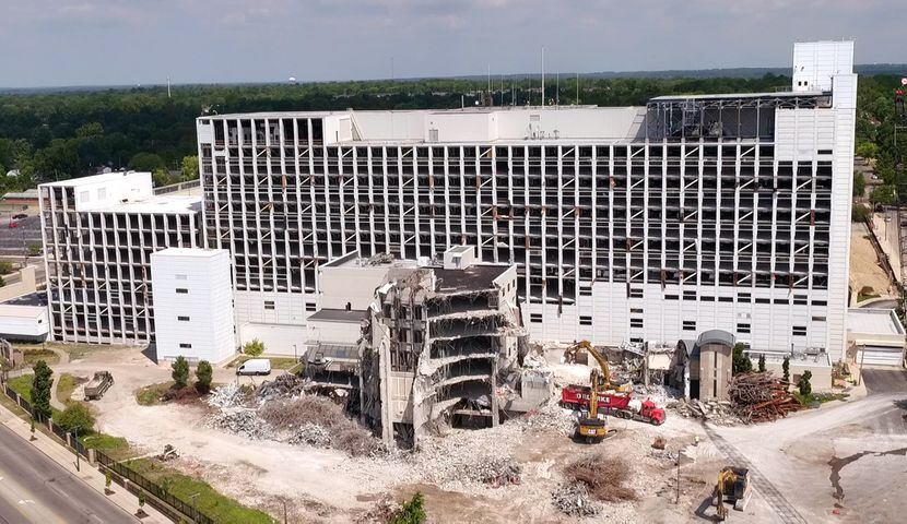 PHOTOS: Demolition of Good Samaritan Hospital continues