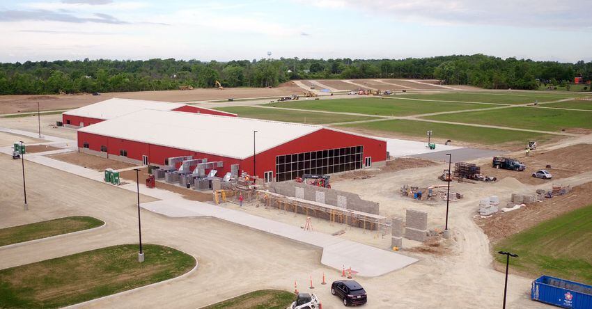 Aerial View: New Montgomery County Fairgrounds