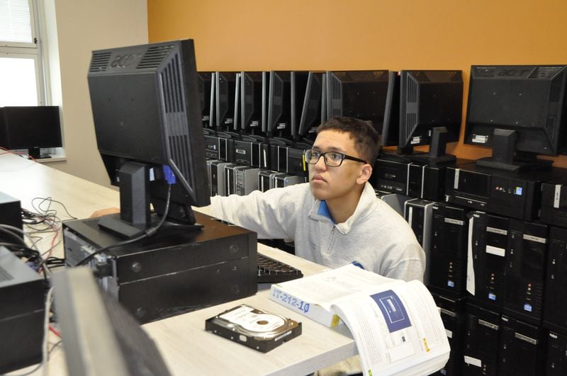 Students at the Greene County Career Center's information technology program can apply for Ohio's new High School Tech Internship Pilot Program. CONTRIBUTED PHOTO