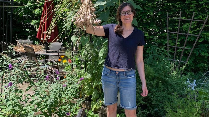 Colleen Kelsey cooks all her meals from scratch, often incorporating the veggies from her garden. Contributed photo