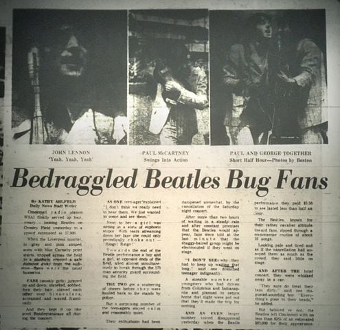 The Beatles wow fans in Cincinnati