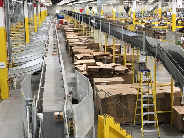 Inside Amazon's Etna, Ohio fulfillment center