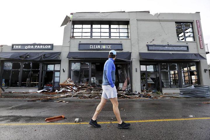 PHOTOS: Tornadoes slam into Nashville, central Tennessee