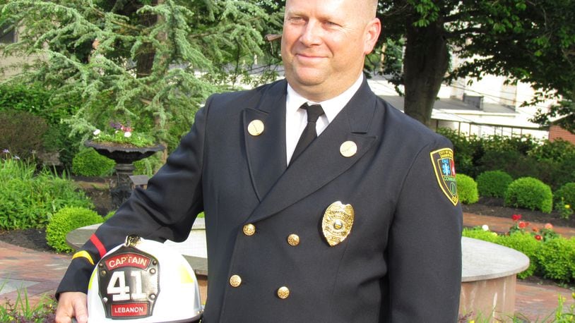 Steven Johnson is the new fire chief in Lebanon.