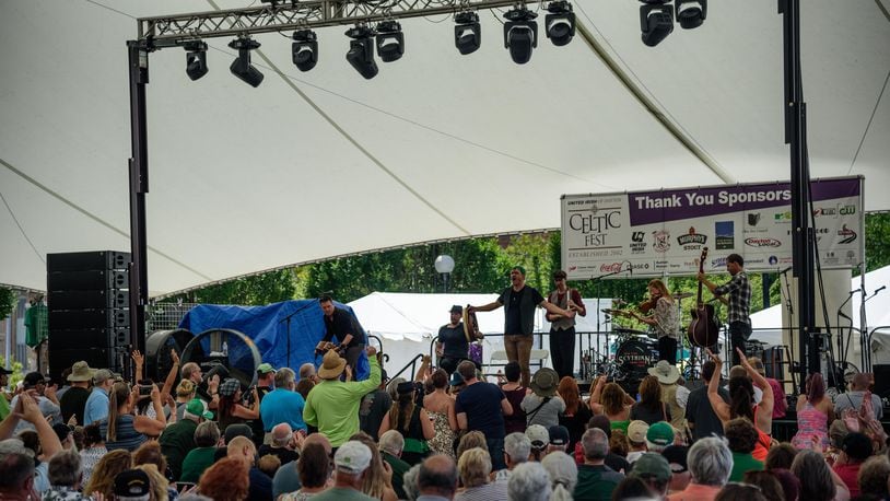 The Dayton Celtic Festival will be held July 29-31 at RiverScape MetroPark. The free festival featured workshops, vendors, food, beer, children’s activities and Irish music. TOM GILLIAM / CONTRIBUTING PHOTOGRAPHER