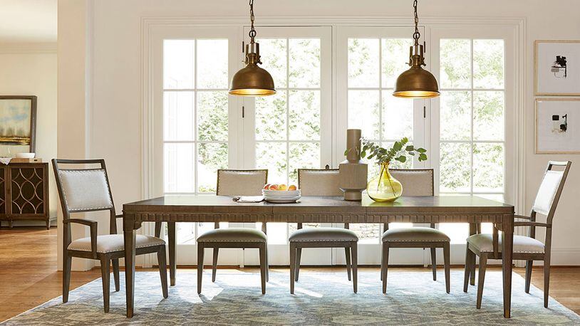 With Thanksgiving just around the corner, it's a great time to look at new dining sets that can accommodate even the largest gathering.