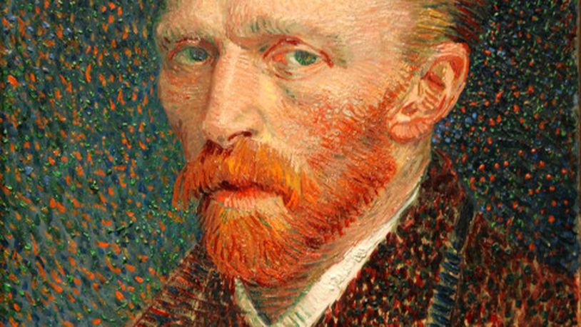 Vincent Van Gogh: Self-Portrait 1887 oil on artist's board, mounted on cradled panel, collection Art Institute of Chicago. (Photo by APIC/Getty Images)
