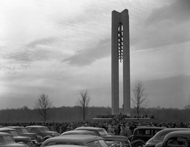 PHOTOS: How the Deeds Carillon came to stand over Dayton and create magnificent views