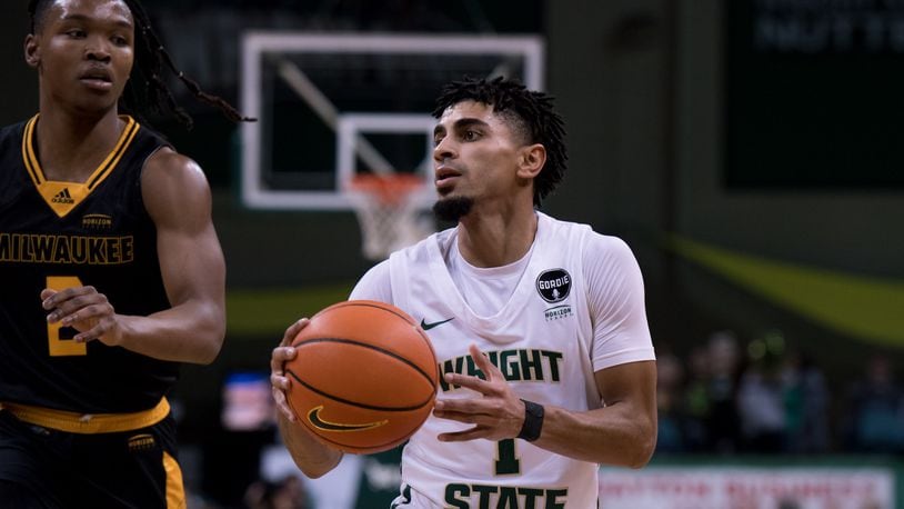 Wright State's Trey Calvin on Monday was named to the Horizon League first team. joe Craven/Wright State Athletics