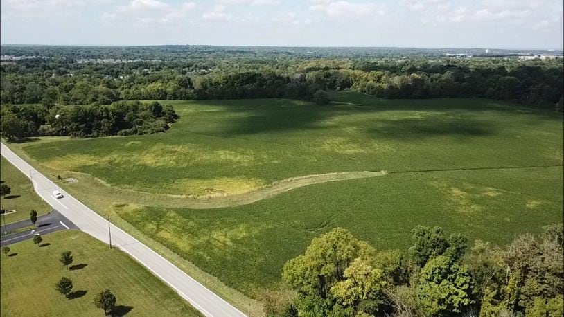 HPA Development Group plans to build 189 homes on these 66-plus acres along Swigart Road in Sugarcreek Twp. CHUCK HAMLIN/STAFF