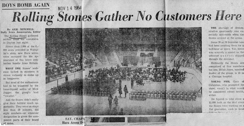 History Extra: Rolling Stones in Dayton