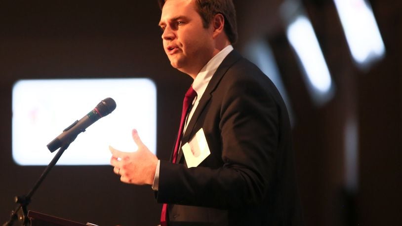 New York Times best-selling author J.D. Vance — who wrote “Hillbilly Elegy: A Memoir of a Family and Culture in Crisis” — will be the commencement speaker at Middletown High School, where he also attended. STAFF FILE/2016