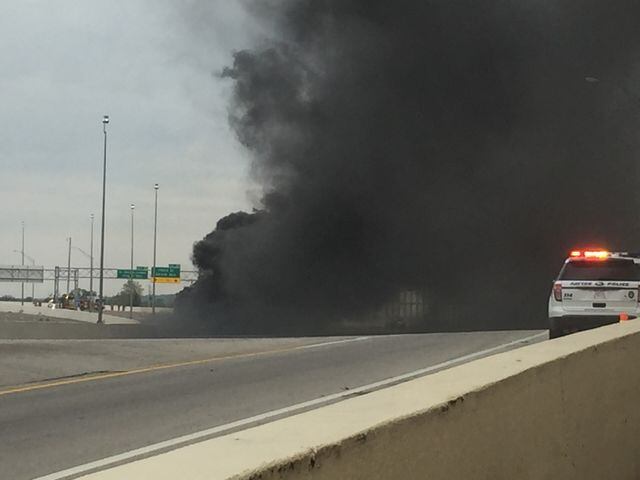 Interstate 75 fiery crash
