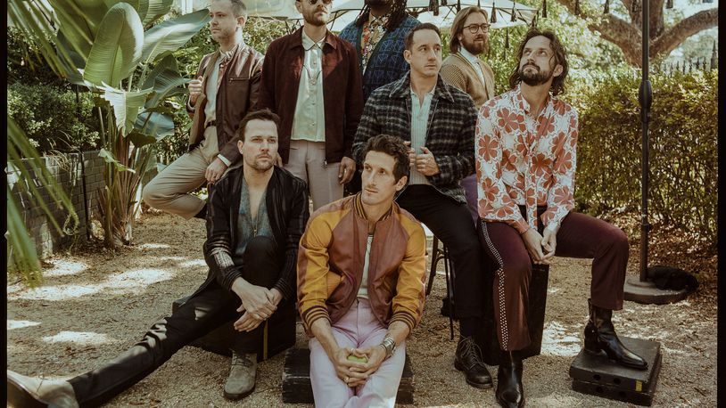 Hamilton, Ohio native David Shaw and his band, The Revivalists, will headline David Shaw’s Big River Get Down Presented by Miller Lite at RiversEdge Amphitheater on Aug. 3. The Revivalists photographed at The Chloe in New Orleans, LA 2022. CONTRIBUTED