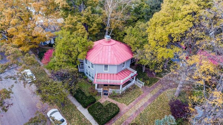 PHOTOS: Local Octagonal House on market for first time in 35 years