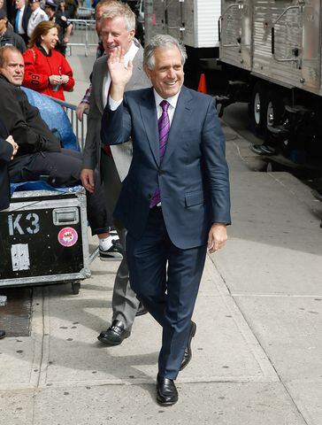 Celebrities attend last Letterman taping