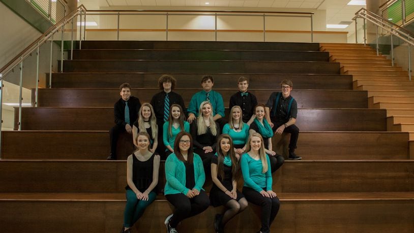 Catalyst, an A cappella singing group from Northmont High School, has been selected as the winner of the Dayton Daily News Dayton Dragons national anthem contest. CONTRIBUTED