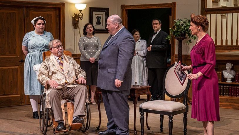 Dayton Playhouse’s production of “The Man Who Came to Dinner,” which opened March 6, only performed one weekend in response to COVID-19. CONTRIBUTED/ART FABIAN