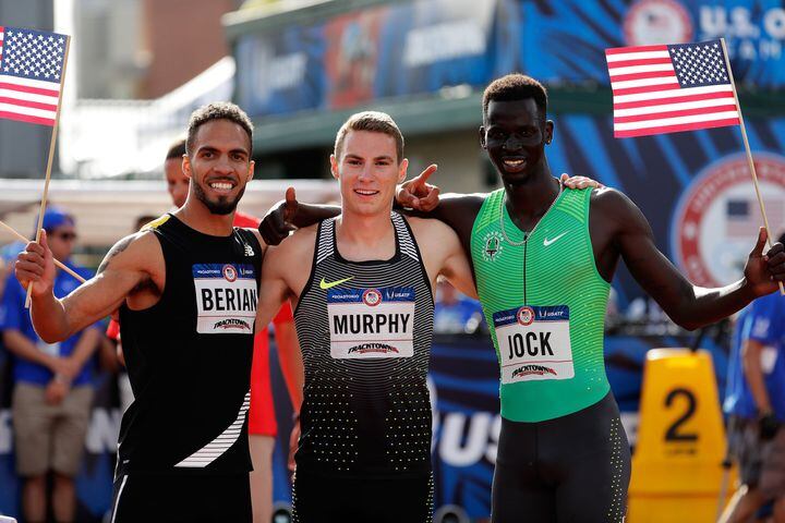 Murphy leads U.S. middle distance charge