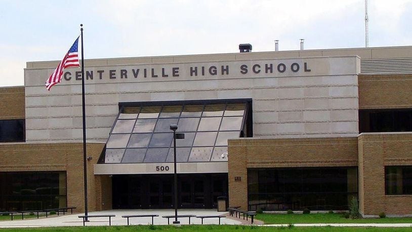 Centerville High School dismissed students early Tuesday, Aug. 23, 2022, due to a power outage. NICK BLIZZARD/STAFF FILE