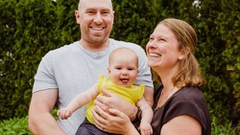 State Trooper Christopher Lambert, 34, who was killed after responding to a three-vehicle traffic crash in the left lane on Interstate 294 in Glenview, Ill., is survived by his wife, Halley Martin, and 14-month-old daughter Delaney.