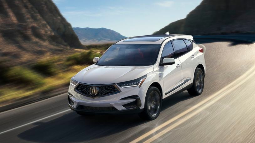 The Acura RDX also set its fourth monthly sales record since it launched in June. That vehicle saw sales jump 54 percent on sales of 5,699 units./Submitted by Honda
