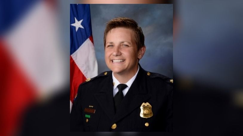 Major Wendy Stiver of the Dayton Police Department.