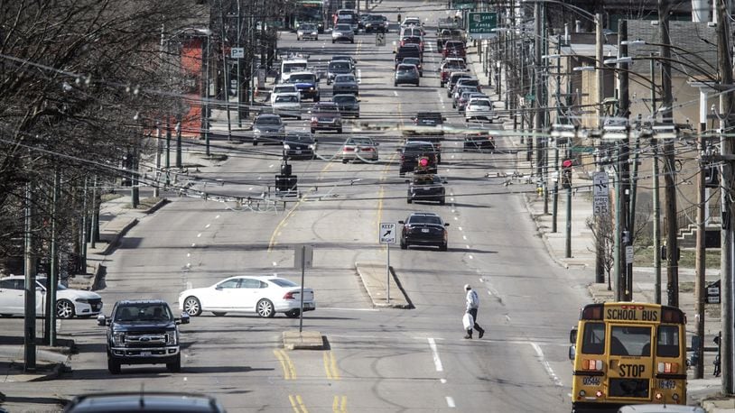 Big changes are in store for a 1.3-mile stretch of Wayne Avenue that already looks very different today than it did a decade ago because of millions of dollars in new investment. JIM NOELKER/STAFF