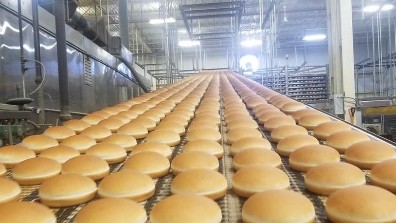Buns that will soon surround McDonald's hamburgers. CONTRIBUTED