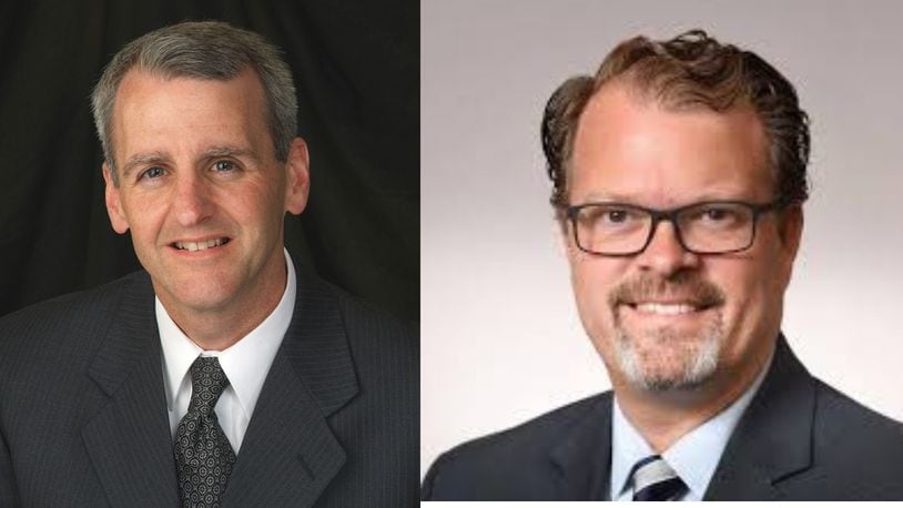 County Commissioner Dan Foley (left) is challenging state Rep. J. Todd Smith in this fall’s election.