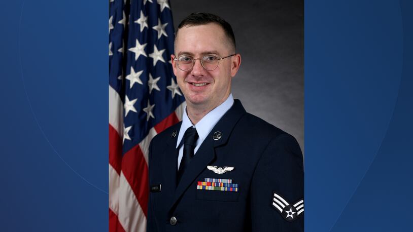 Senior Airman Brian "Kody" Johnson, 32, was one of the eight Air Force members killed in a Nov. 29, 2023 Osprey crash in Japan. He was a Cincinnati native. CONTRIBUTED