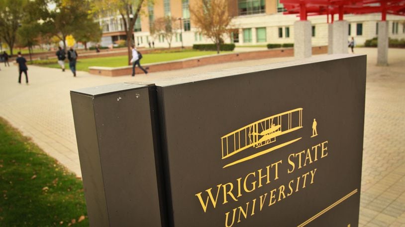 Wright State University. JIM WITMER / STAFF