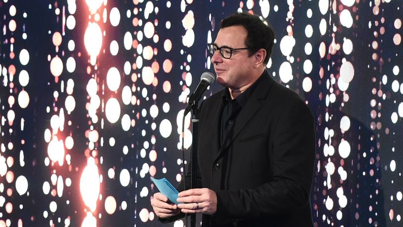NEW YORK, NY - DECEMBER 11: Bob Saget appear on stage during Scleroderma Research Foundation's Cool Comedy - Hot Cuisine New York 2018 at Caroline's on Broadway on December 11, 2018 in New York City.  (Photo by Ilya S. Savenok/Getty Images for The Scleroderma Research Foundation)