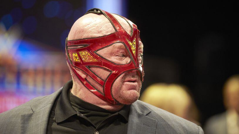 WWE wrestler Big Van Vader in 2015 at a WWE Hall of Fame Induction. Vader died at age 63 in 2018. (Photo by Jed Jacobsohn /Sports Illustrated/Getty Images)