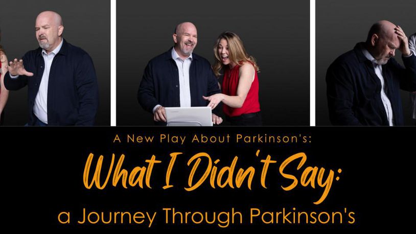 Matthew Moore and Krista Stauffer star in "What I Didn't Say: A Journey Through Parkinson's," slated for Sept. 19 at Sinclair Community College. CONTRIBUTED