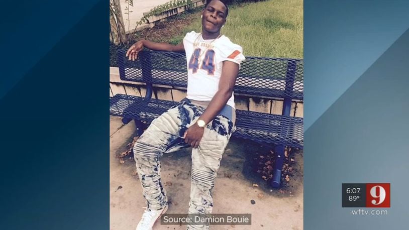 Bruce Haggins, Sr., is asking for the public's help in finding his 16-year-old son, Bruce Hagans, who is thought to have been abducted and possibly shot at Friday evening in Winter Park, Florida.