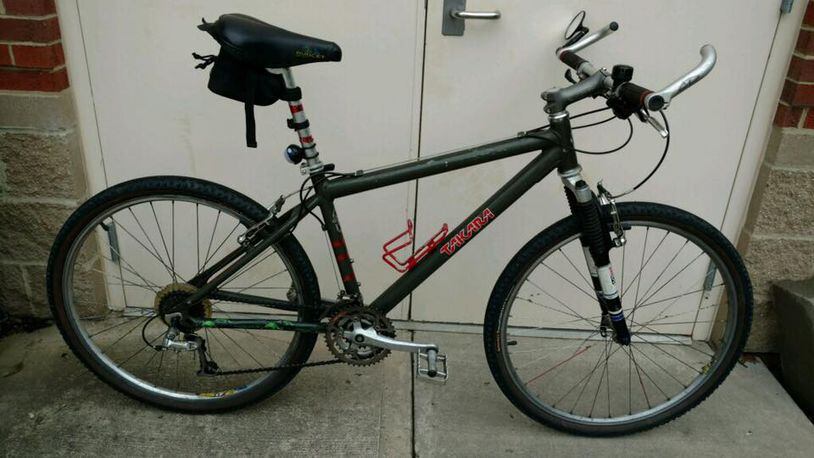 This is the bicycle belonging to a man who was in medical distress and unconscious before he was taken to a local hospital. Oxford police are asking for help to identify the man.