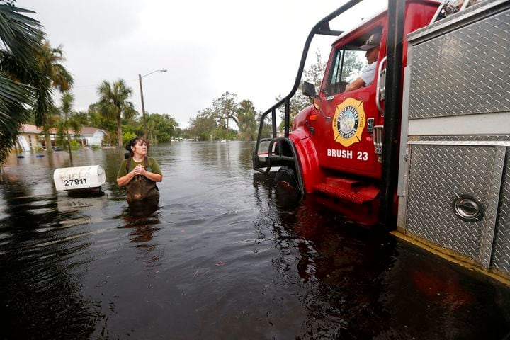 Photos: Hurricane Irma makes landfall in Florida, leaves damage behind