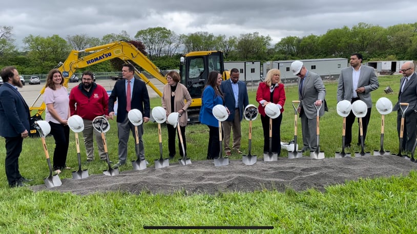 A ground breaking ceremony at the Western Regional Water Reclamation Facility kicked off the Montgomery County Sewer Modernization and Revitalized Treatment Project Wednesday, May 4, 2022.